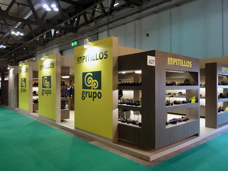 DESIGN AND CONSTRUCTION of a BOOTH for PITILLOS MICAM MILAN ITALIA